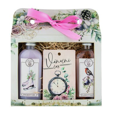Bohemia Gifts Weihnachtliches Kosmetikset Hagebutte und Rose