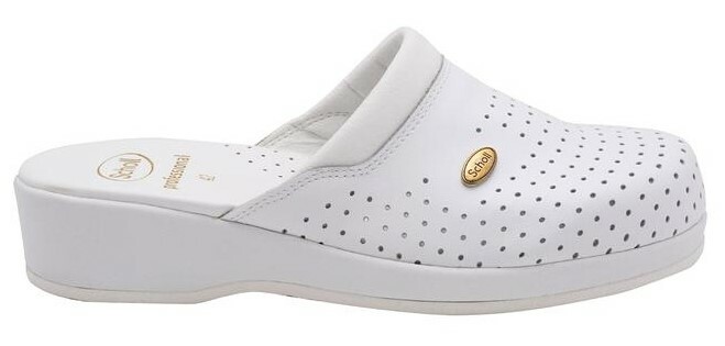 Scholl CLOG BACK GUARD - egészségügyi papucs PROFESSIONAL, méret 39, fehér, 39 EU termék 2. képe