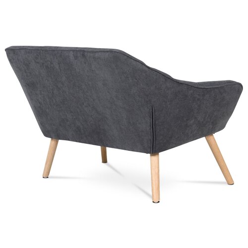 Zweisitziges Sofa AK-322 GREY2, grau