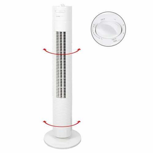 Clatronic TVL 3770 oszlopventilátor, fehér