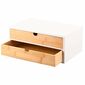 Kesper 58955 Szervező 2 rekesszel, bambusz, 33 x21 x 13,5 cm, 33 x 21 x 13,5 cm