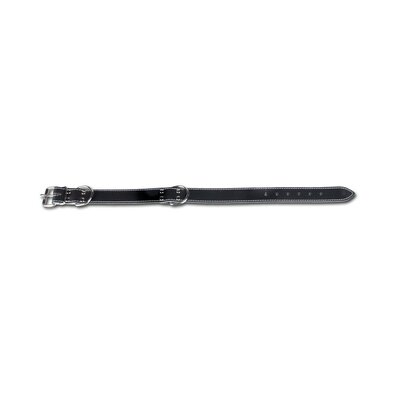 Tommi Glattleder Halsband Bonnie Schwarz, 55 x 3 cm