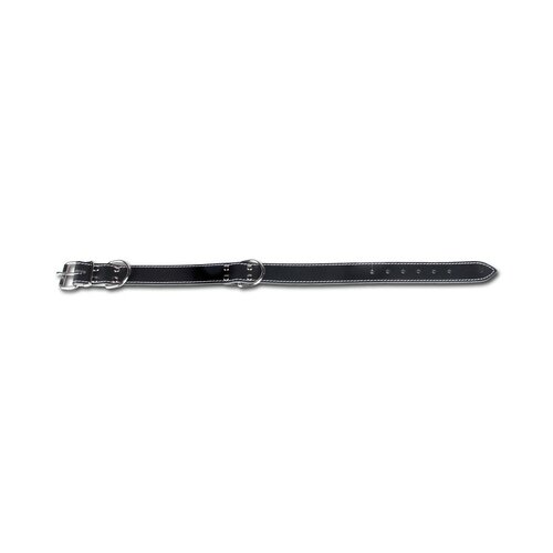 Tommi Glattleder Halsband Bonnie Schwarz, 55 x 3 cm