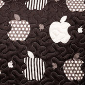 4Home Prehoz na posteľ Black fruit, 140 x 220 cm