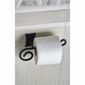 METAFORM CC017 Rebecca Uchwyt na papier toaletowy bez pokrywy, czarny