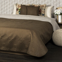 4Home Покривало для ліжка Doubleface темно-коричне вий/світло-коричневий, 220 x 240 см, 2x 40 x