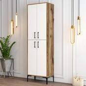 Skriňa Berlin Walnut and White