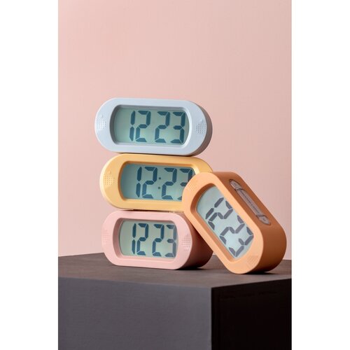 Karlsson KA5753LO stolní digitální hodiny/budík, soft orange