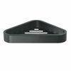 GEDY 328314 Raft de colț inteligent pentru duș, 17x 3 x 17 cm, negru mat