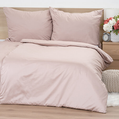4Home Lenjerie de pat din satin Cappuccino, 140 x220 cm, 70 x 90 cm