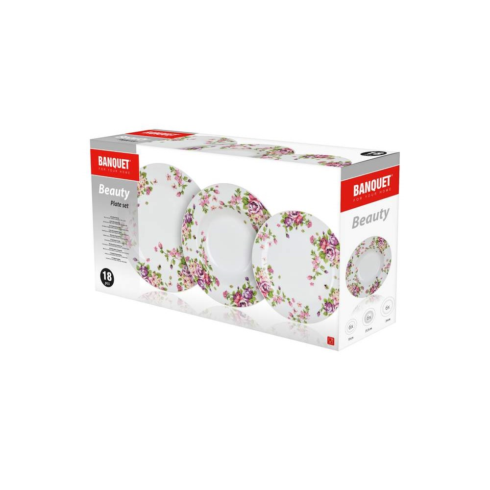 Banquet Beauty 18-részes étkészlet termék 2. képe