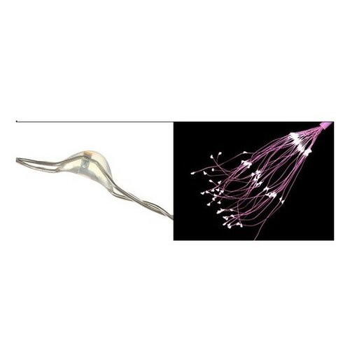 LED osvetlenie tvarovateľné Starlight, studená biela, 8 funkcií, 25 x 54 x 25 cm