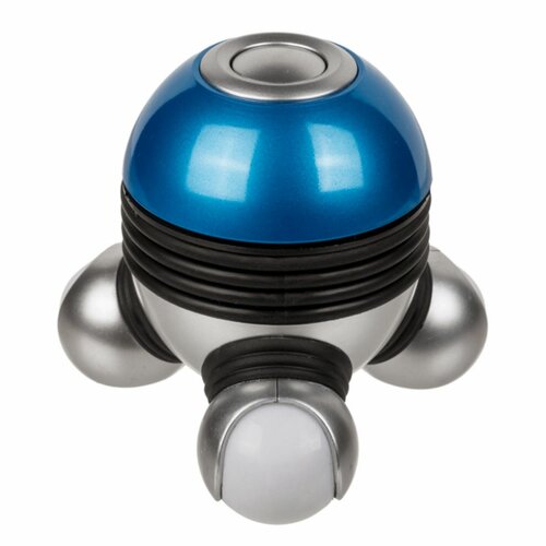 Urządzenie do masażu wibracyjnego z diodami LED, niebieski