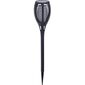 Pro Garden LED-Solarlampe mit echter Flamme, 10 x 58 cm