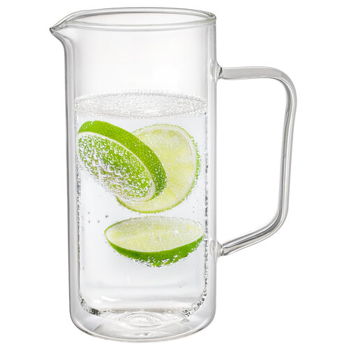 4Home dvojni termo stekleni vrč Hot&amp;amp;Cool,1 l