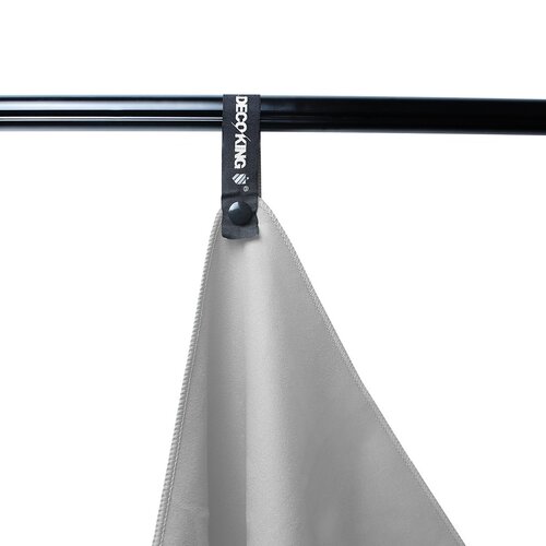 DecoKing Fitness Ręcznik Ekea srebrny, 40 x 80 cm