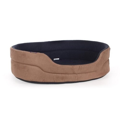 Tommi Hunde- und Katzenbett Duo No. 6 Braun, 75 x 64 x 20 cm