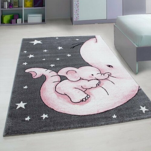 Kusový dětský koberec Kids 560 pink, 80 x 150 cm