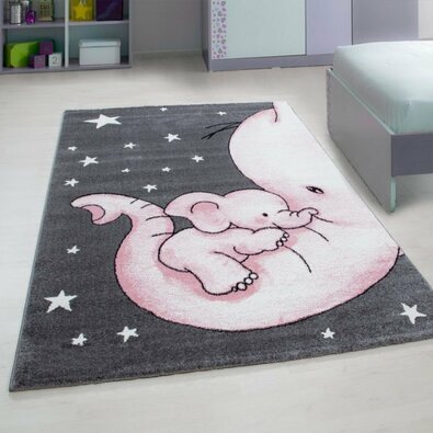 Otroški preproga Kids 560 pink, 80 x 150 cm