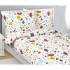 Bellatex Flanelová posteľná bielizeň Mosaic, 140 x