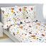 Bellatex Flanell-Bettwäsche Mosaik, 140 x 200 cm, 70 x 90 cm