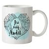 Bohemia Gifts Ceramiczny kubek Jsi můj anděl(Jesteś moim aniołem), 350 ml