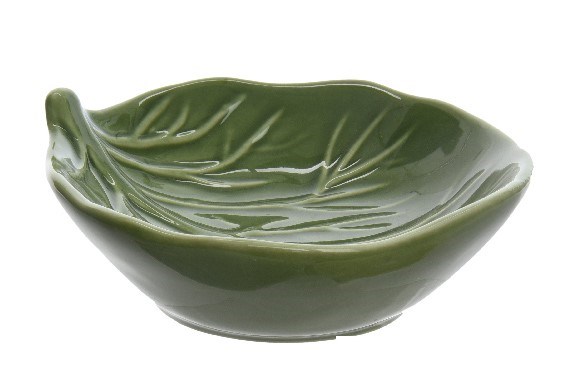 Porcelánová miska, tm. zelená