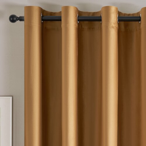 Draperie blackout 4Home Manila maro auriu , 150 x250 cm
