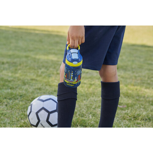 Contigo Dětská lahev Gizmo Flip 420 ml Blue Nautical Space