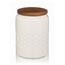 Kela Pojemnik ceramiczny na żywność MELIS 0,8 l, biały