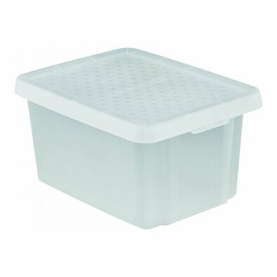 Curver Shkatula Essentials s pokrovom 16 l,prozorna