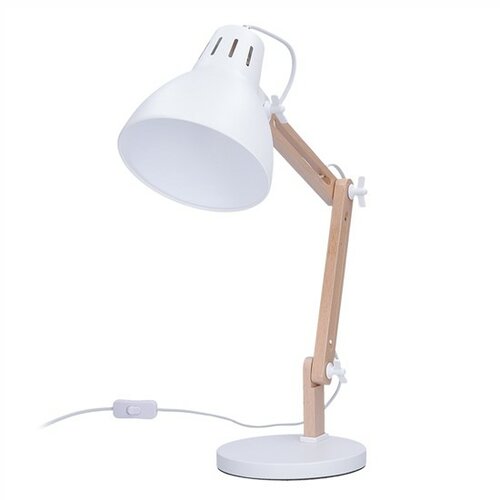 Solight WO54-W stolná lampa Falun, biela