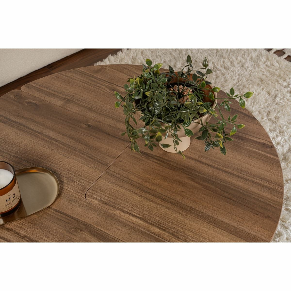 Konferenčný stolík Moira Walnut