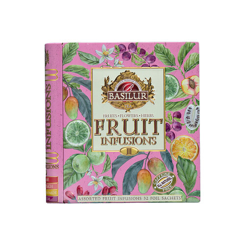 BASILUR Dárková sada čajů Fruit Infusions, 32 x 2 g