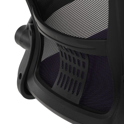 Autronic KA-K2006 PUR Krzesło biurowe, fioletowe