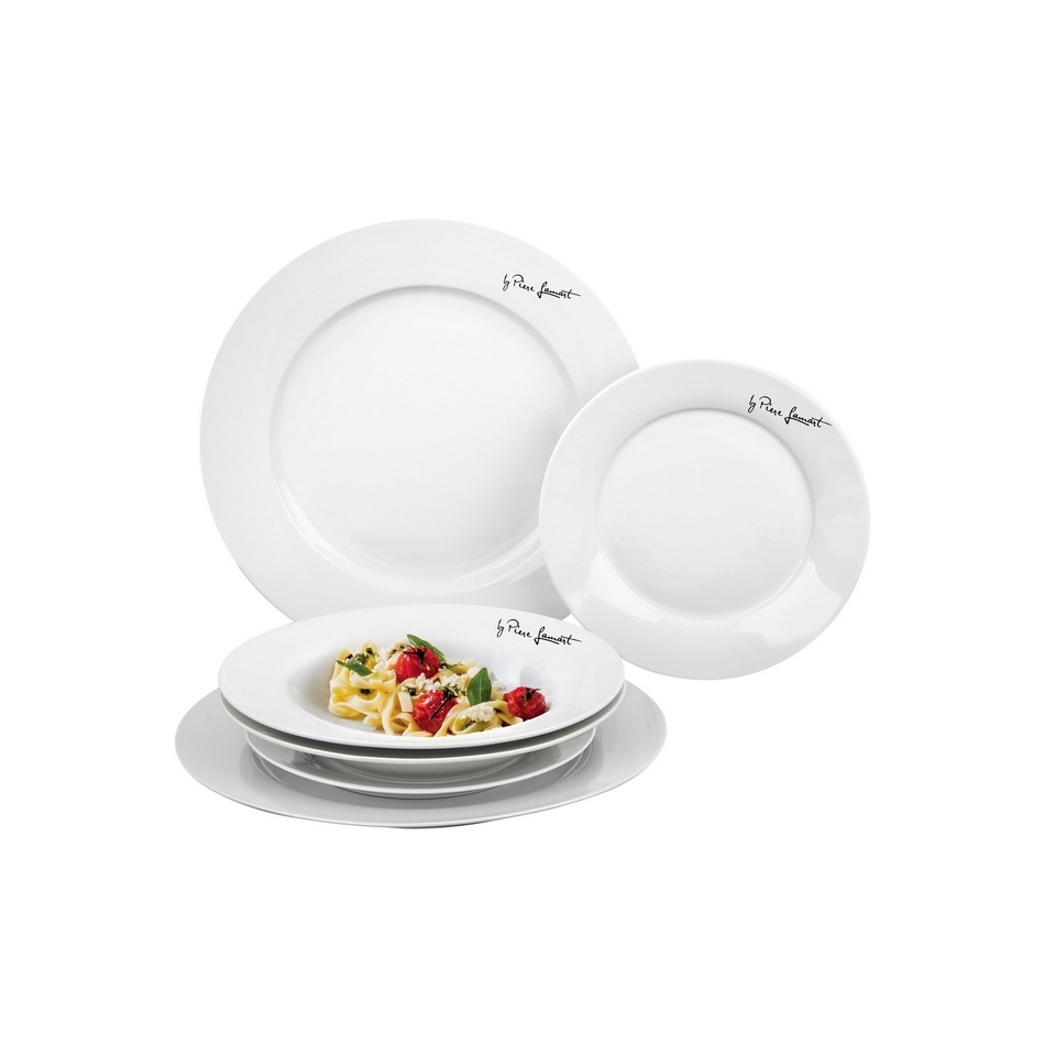 Lamart LT9001 6-dielna jedálenská súprava tanierov Dine