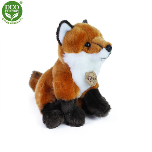 Rappa Plush sedajoča lisica, 21 cm