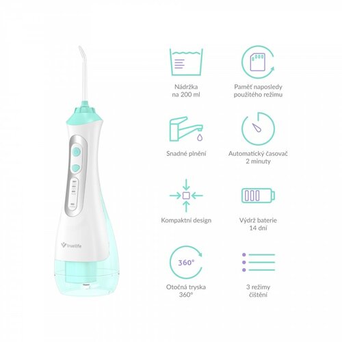 TrueLife Ustna prha AquaFloss Lite