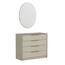 Komoda se zrcadlem Kale Beige