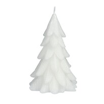 Xmas tree karácsonyi gyertya, fehér, 12,5 x 8,5 cm Xmas tree karácsonyi gyertya, fehér, 12,5 x 8,5 cm