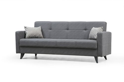Rozkládací pohovka Polya 3 Dark Grey