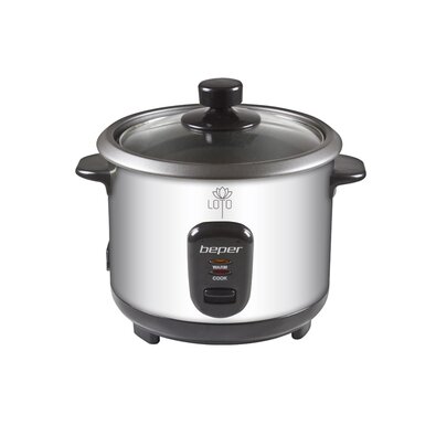 Beper 90550 cuptor cu aburi și oală pentru orez 1l