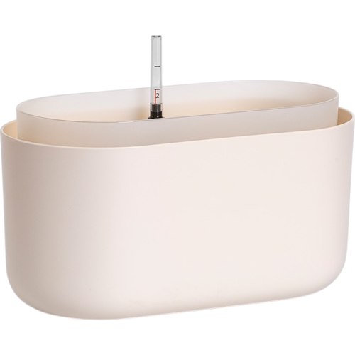 Plastia Samozavlažovací truhlík Tolita béžová, 31 x 16 cm