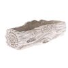 Übertopf aus Beton Bark, 30,5 x 8,5 x 13 cm