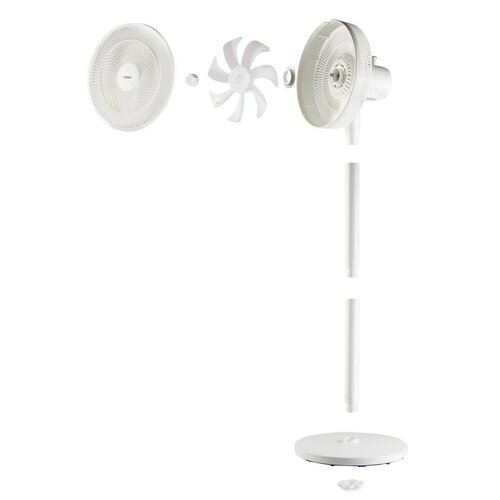 DOMO DO8156 stojanový ventilátor 2v1, bílá