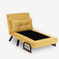 Fotoliu Sando Single Mustard