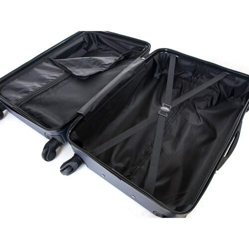 Pretty UP Reisekoffer ABS03 M, Blau