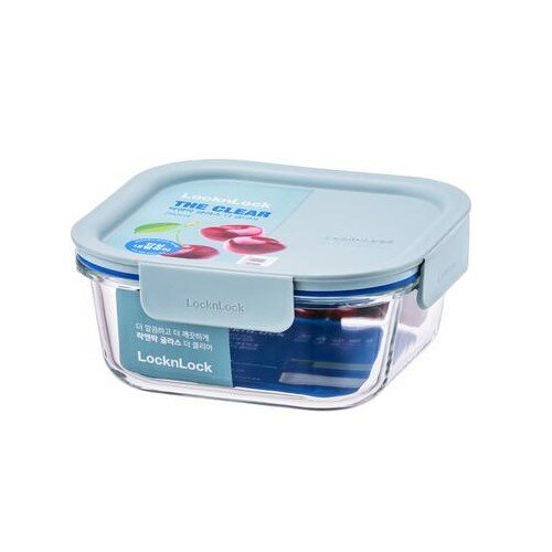 LOCKnLOCK Steklena posoda CLEAR, 750 ml, mint