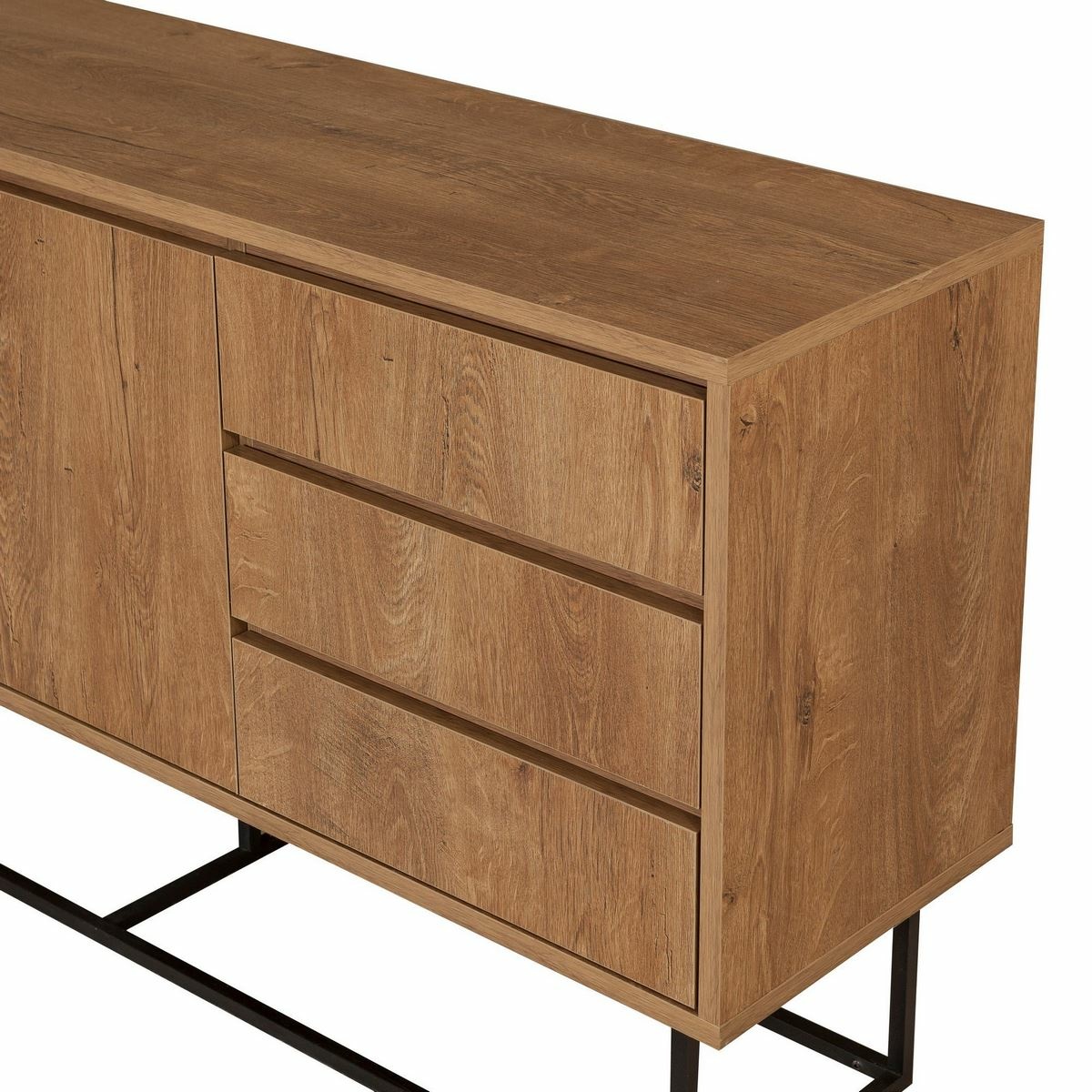 Skrinka Ruba Walnut and Black