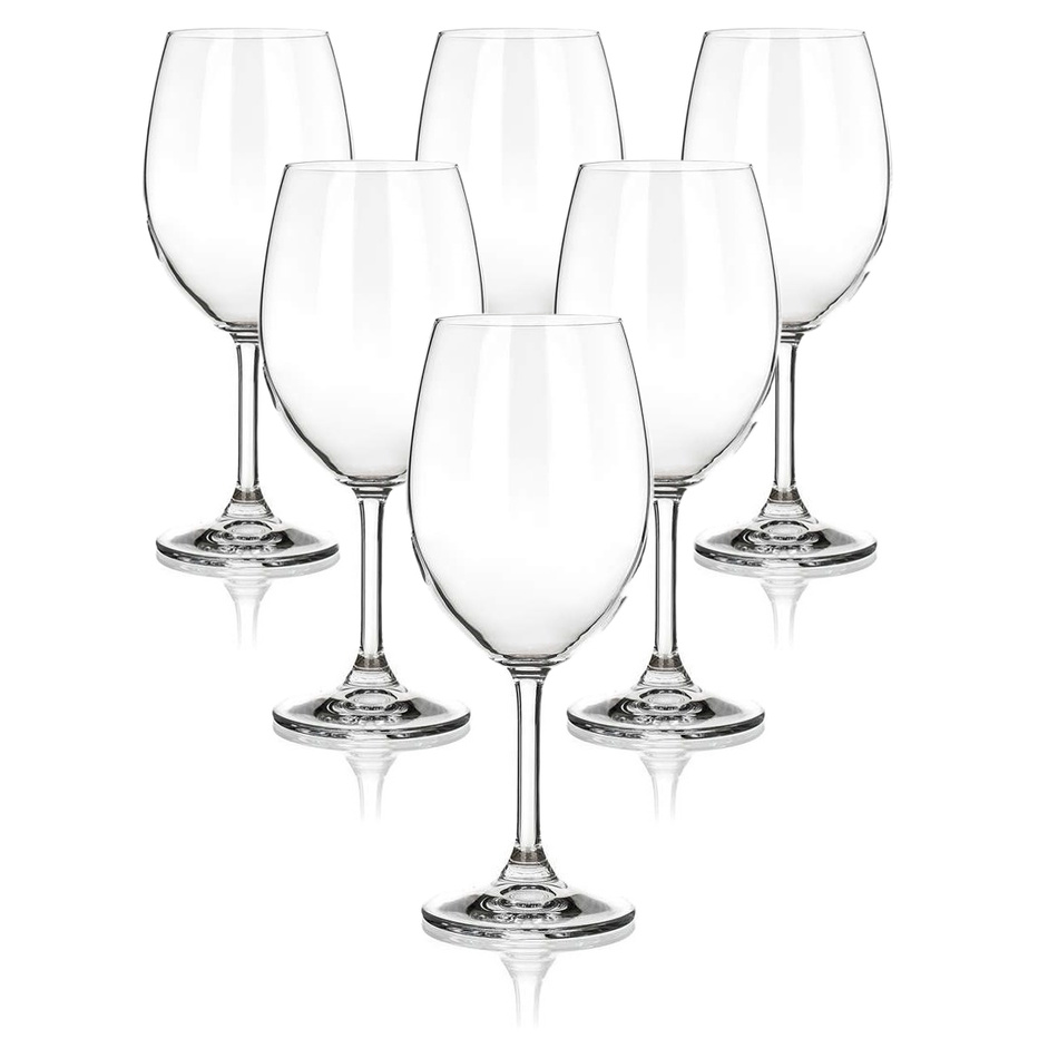 Set de 6 pahare pentru vin roșu Banquet LEONA, 430ml